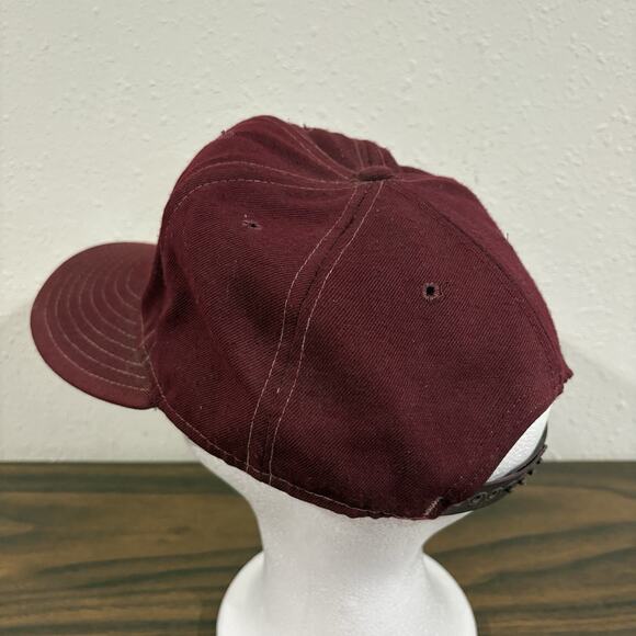 VINTAGE Ferris State Bulldogs 70s 80s USA Made Trucker Hat Classic Sportswear - Picture 4 of 8